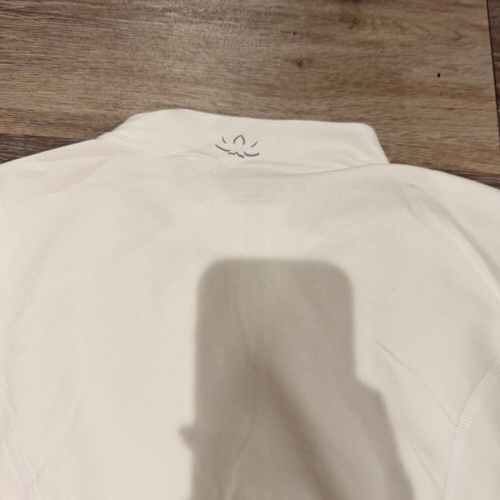 Beyond Yoga White Full ZIp Sweater Size Small - Picture 4 of 10